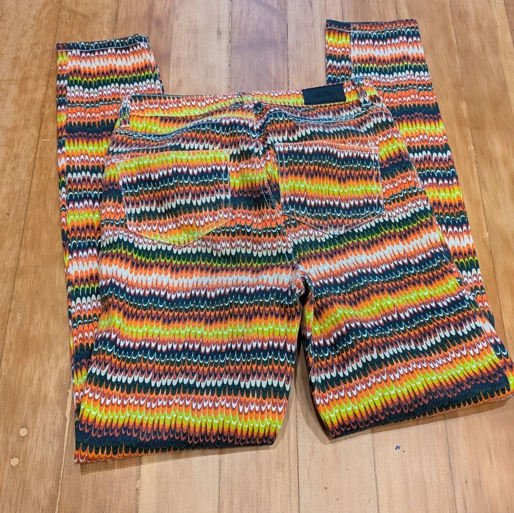 Kate Spade Saturday super fun high rise slim leg jeans!